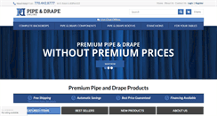 Desktop Screenshot of pipeanddrapeonline.com